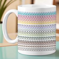 Pawfect House Rainbow Colorful Coffee Mug, Hidden Message Mug, Funny Optical Illusion Cup, Bold Gift Idea For Family Friends ...