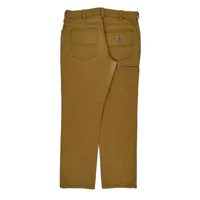 Carhartt Trousers - 34W 30L Brown Cotton