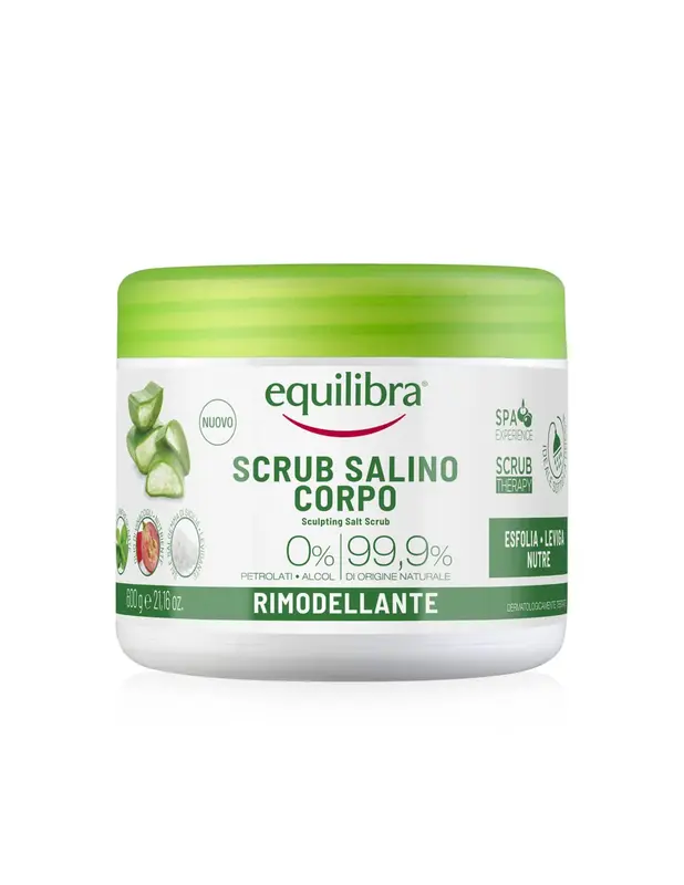 Equilibra Scrub Salino Rimodellante 600 Gr