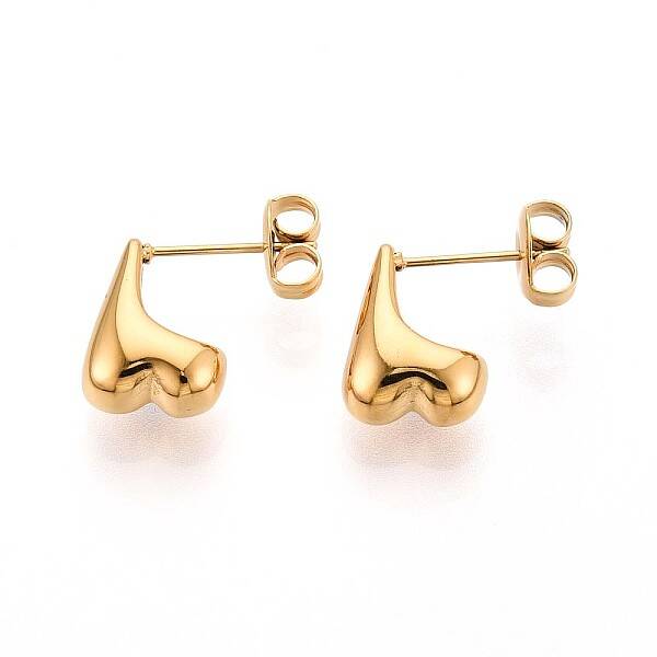 304 Stainless Steel Stud Earrings