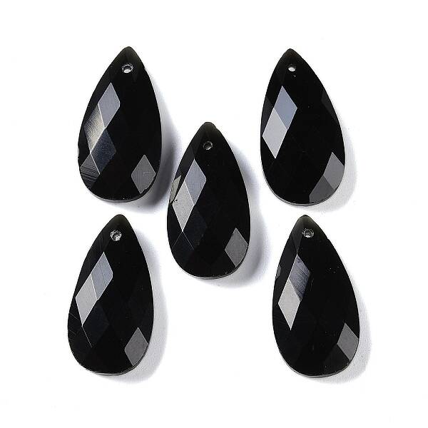 Natural Obsidian Pendants