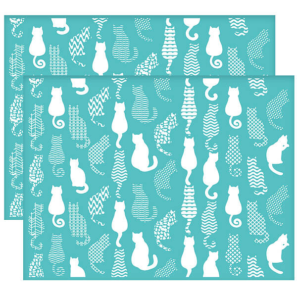 Self-Adhesive Silk Screen Printing Stencil