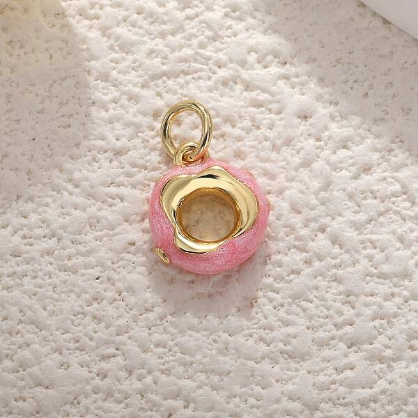 Brass Enamel Pendants