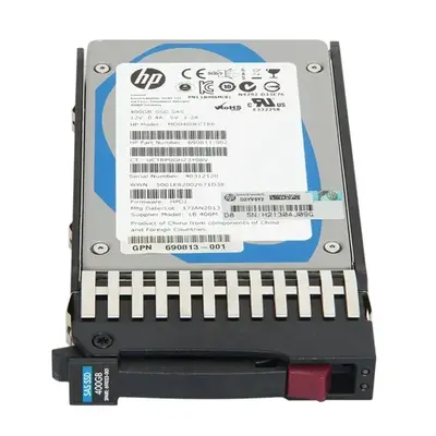 691023-001 HP 400GB Multi-Level Cell SAS 6Gb/s Mainstream 2.5-Inch Enterprise Solid State Drive for ProLiant Servers