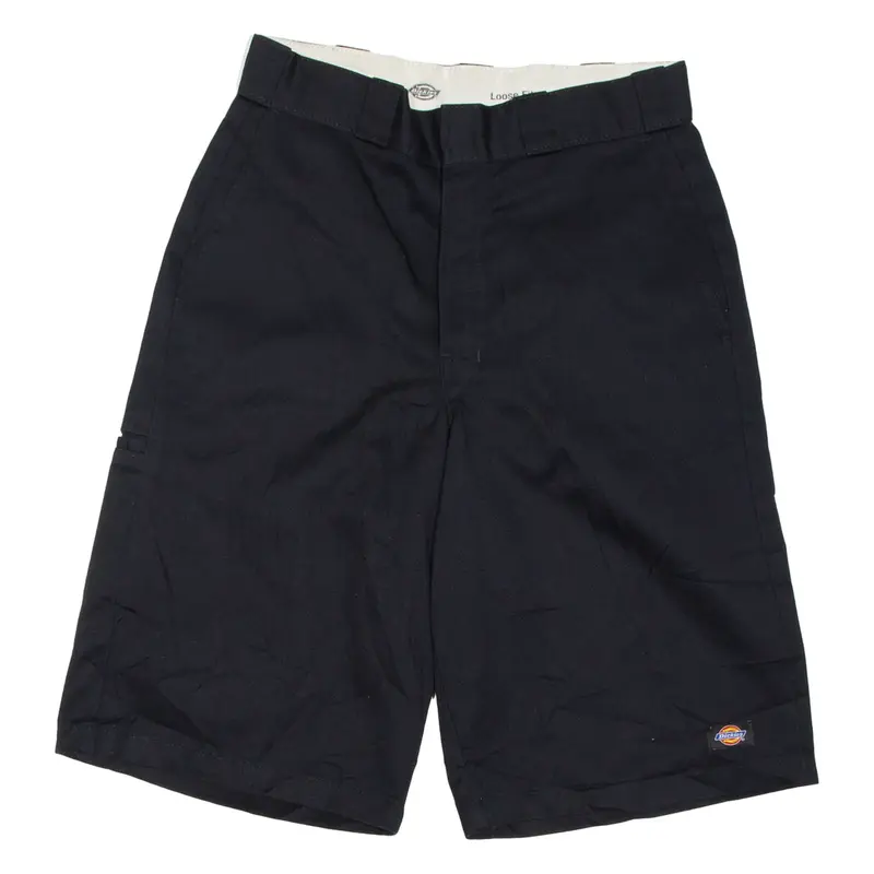 DICKIES Mens Workwear Shorts Black Relaxed M W30