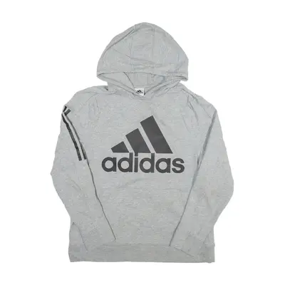 ADIDAS 2018 Hoodie Grey Pullover Boys XL