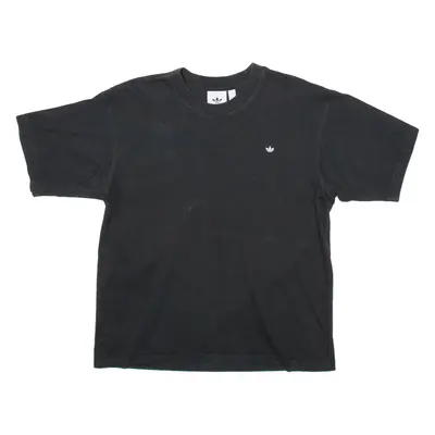 ADIDAS Mens T-Shirt Black S