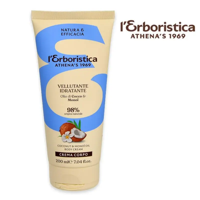 L'herbalistica body cream 'coconut' 200ml tube