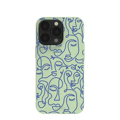 Sage Green Inner Soul iPhone 13 Pro Case