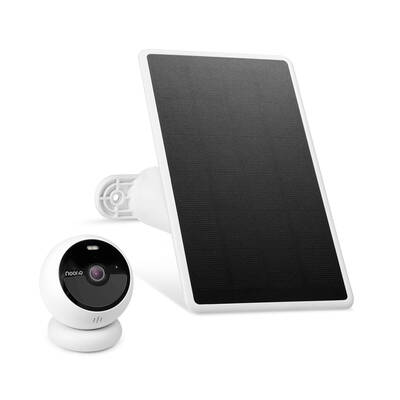 Wasserstein Solar Panel for Noorio Outdoor Security Cameras-2W Solar Power - Compatible with Noorio B200,B210 Security Camera...