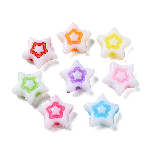 Opaque Acrylic Beads