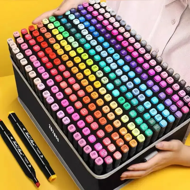 Alcohol Marker Pens Set 168/40 PCS Dual Tip Markers for Drawing Sketching Coloring Illustration Card Making Ideal for Student...
