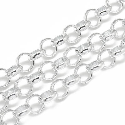 Unwelded Aluminum Rolo Chains
