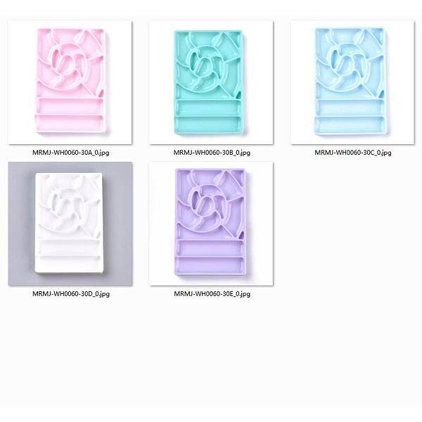 Nail Art Plastic Color Palettes