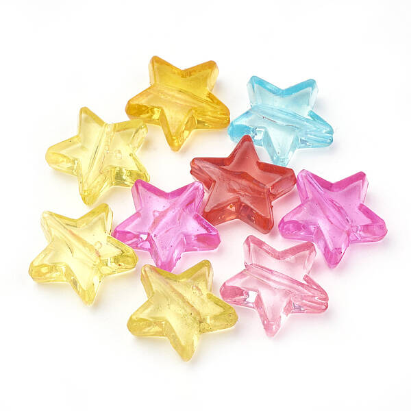 Transparent Acrylic Beads