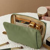 Mini Minimalist Waterproof Travel Makeup Bag, Portable Handheld Makeup Lipstick Storage Bag, Makeup Tool Organizer for Home &...