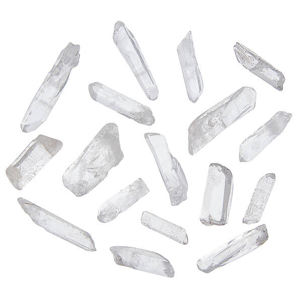 100G Natural Quartz Crystal Beads