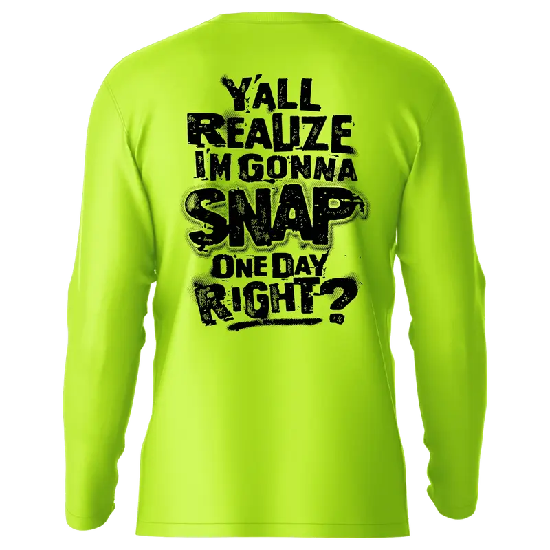 Snap - Hi-Visibility UPF 50 Long Sleeve Sun Shirt