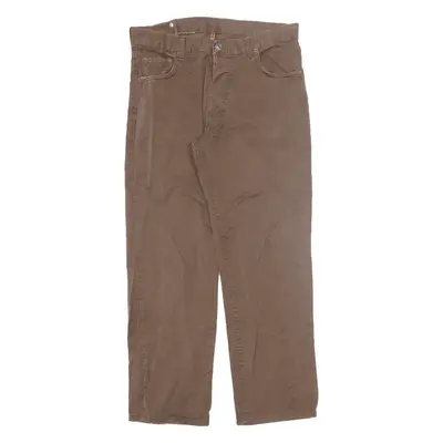 BONADVENTURE Western Trousers Brown Regular Straight Womens W34 L30