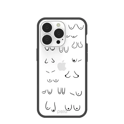 Clear Sister iPhone 13 Pro Case With Black Ridge