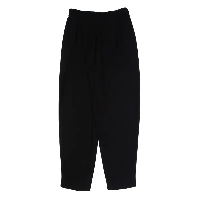 JAEGER Womens Trousers Black Slim Tapered Wool W26 L29