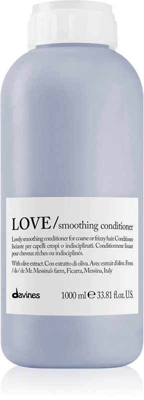 Davines Essential Love Smoothing Conditioner (Resistant and Frizzy Hair) - 1000 ml