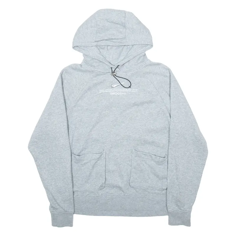 NIKE Mens Grey Hoodie S