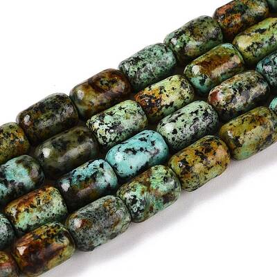 Natural African Turquoise(Jasper) Beads Strands