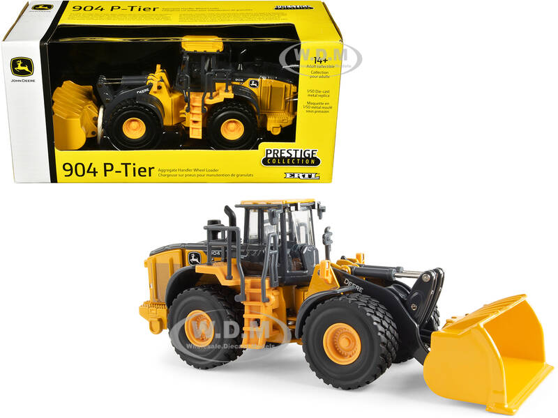 John Deere 904 P-Tier Wheel Loader Yellow and Gray \