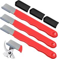 Garden Tool Sharpener for Pruner/Pocket Knives - Portable Blade Sharpening Tool for Garden Use Kitchen Multicolor