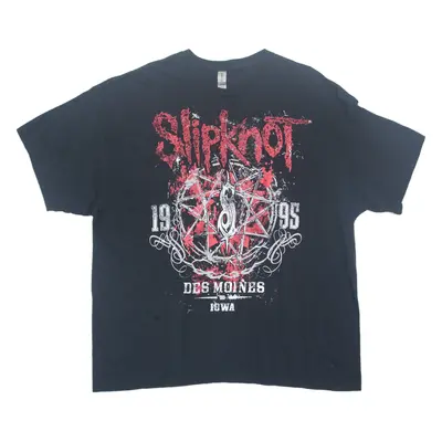 GILDAN Slipknot Mens Band T-Shirt Black 2XL