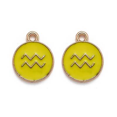 Alloy Enamel Pendants