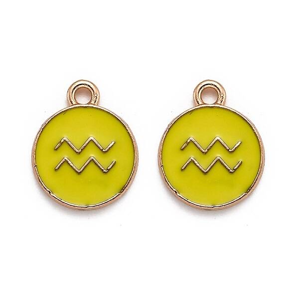 Alloy Enamel Pendants