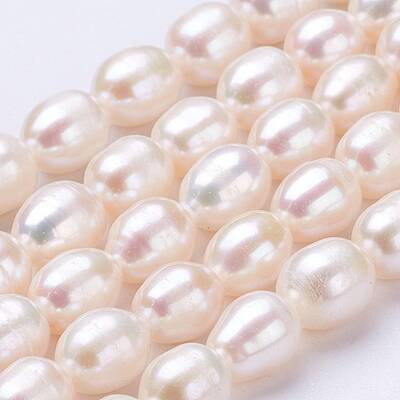 Natural Cultured Freshwater Pearl Beads Strands