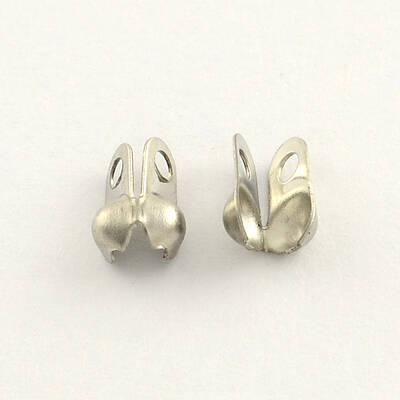 Tarnish Resistant 304 Stainless Steel Bead Tips