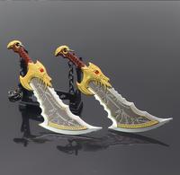Epic Chaos Blade Keychains& Leviathan Axe Keychains – Handmade Zinc Alloy & Enamel Craft – Perfect Collectible Gift for T...