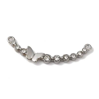 304 Stainless Steel Rhinestone Links