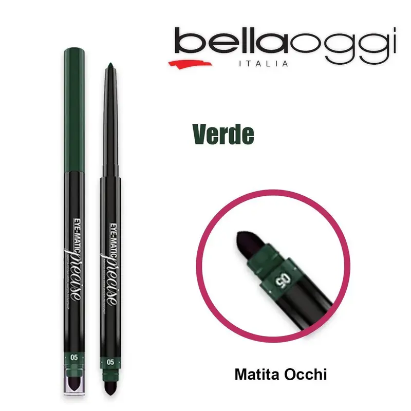 Eye matic precise waterproof eye pencil wild green