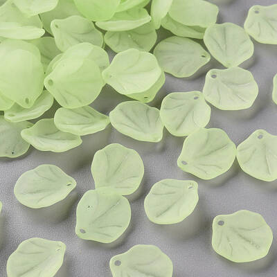 Transparent Frosted Acrylic Pendants