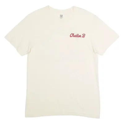 COMFORT COLORS Chatter B Mens T-Shirt Cream Crew Neck S