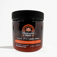 Wholesome Hippy Cooling Pain Relief Plus Cream 4oz - Advanced Formula for Joint Pain, Muscle Soreness, Inflammation & Nerve D...