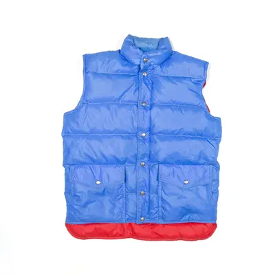 Gilet Blue 90s Puffer Mens S