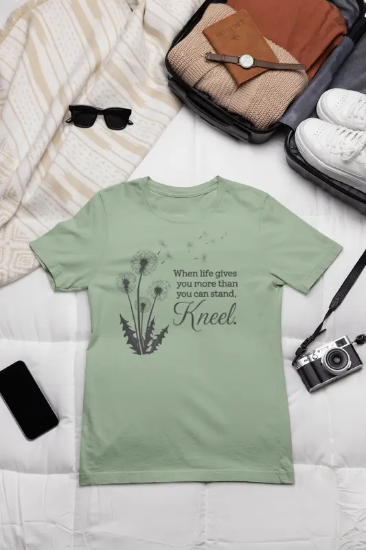 When You Can't Stand, Kneel Tee