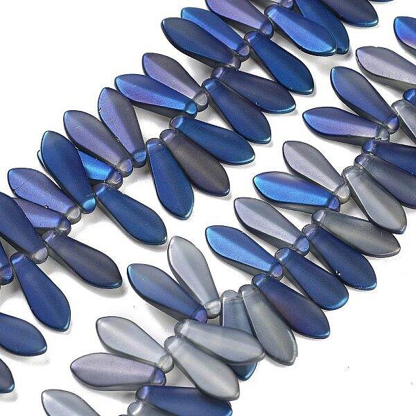 Electroplate Glass Beads Strands
