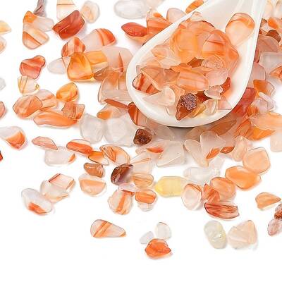 Natural Agate Chip Beads