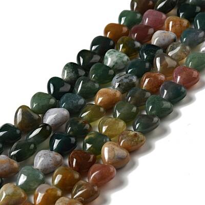 Natural Indian Agate Beads Strands