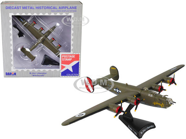 Consolidated B-24J Liberator Bomber Aircraft Witchcraft 467th Bomb Group 790 Bomb Squadron United States Army Air Forces 1/16...