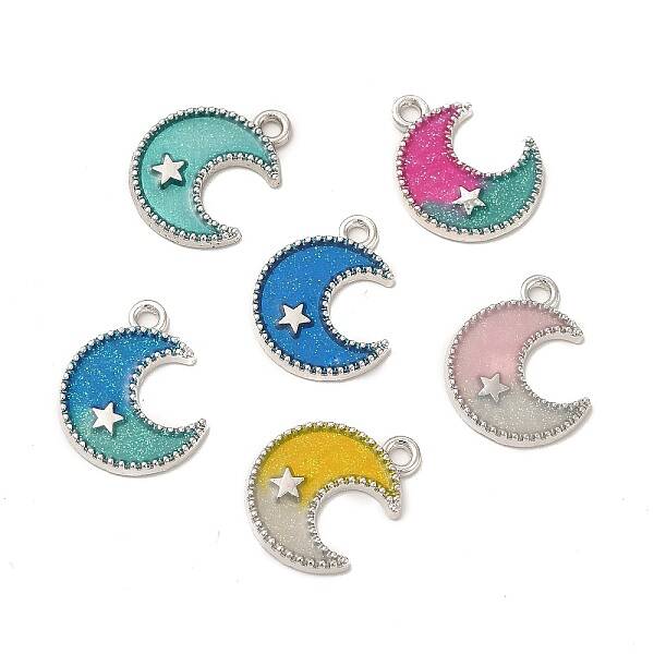 Alloy Enamel Pendants