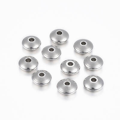 Tarnish Resistant 201 Stainless Steel Spacer Beads