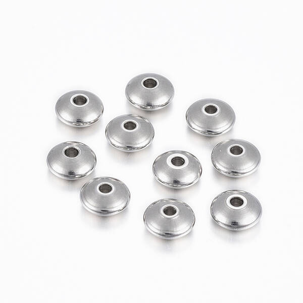 Tarnish Resistant 201 Stainless Steel Spacer Beads